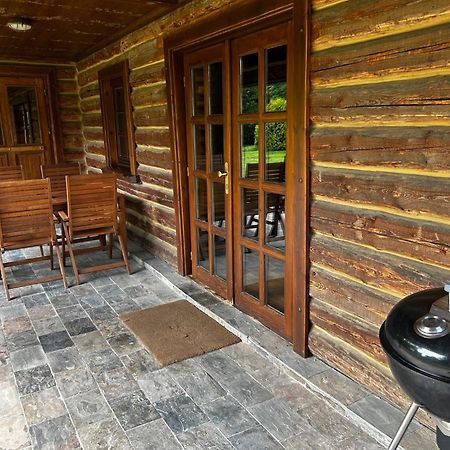 Log Cabin In Czech-Saxon Switzerland Šluknov Esterno foto