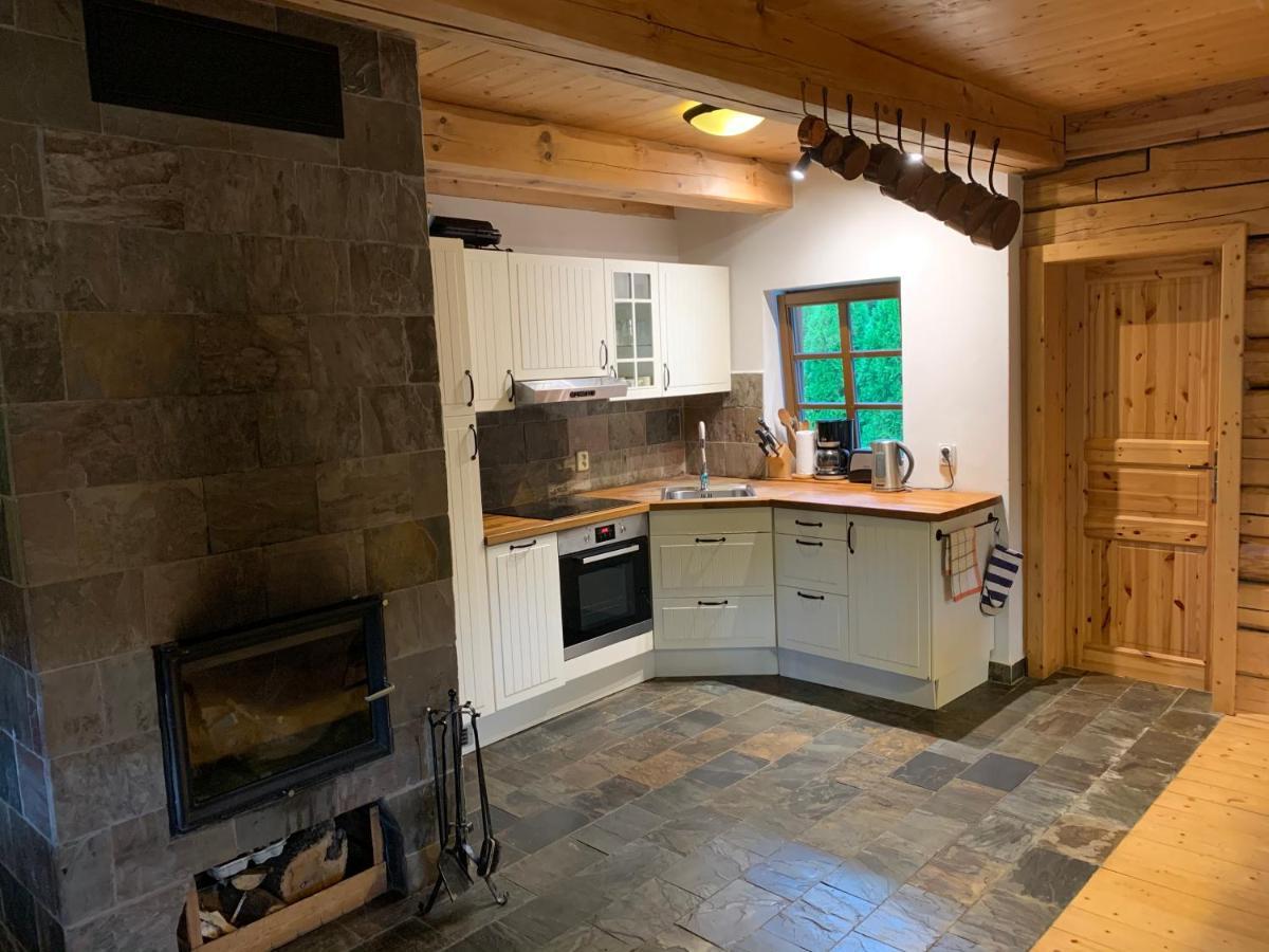 Log Cabin In Czech-Saxon Switzerland Šluknov Esterno foto
