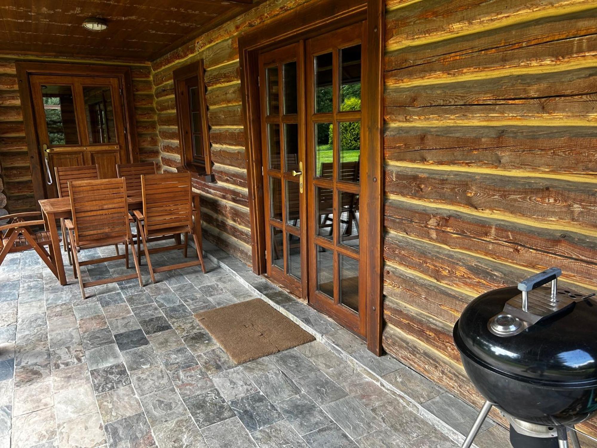 Log Cabin In Czech-Saxon Switzerland Šluknov Esterno foto